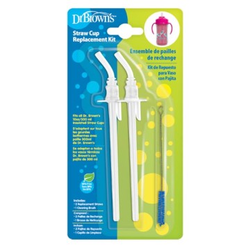 Dr. Browns Straw Cup Replacement Kit Ανταλλακτικά Καλαμάκια για Κύ... Dr. Browns Straw Cup Replacement Kit Ανταλλακτικά Καλαμάκια για Κύ...