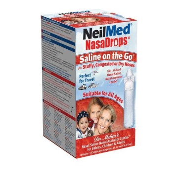NeilMed Nasadrops Saline on the Go Αμπούλες 15 x 15ml NeilMed Nasadrops Saline on the Go Αμπούλες 15 x 15ml