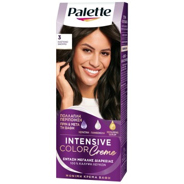 Palette Βαφή Μαλλιών Semi-Set N3 Καστανο Σκουρο Palette Βαφή Μαλλιών Semi-Set N3 Καστανο Σκουρο