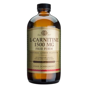 Solgar L-Carnitina 1500 mg liquido, potenziatore di energia e metabolismo 473 ml