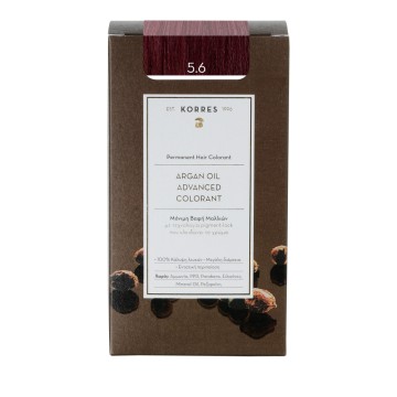 Korres Βαφή ARGAN OIL Advanced Colorant 5.6 Ανοιχτό Κόκκινο Korres Βαφή ARGAN OIL Advanced Colorant 5.6 Ανοιχτό Κόκκινο