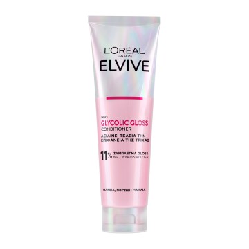 LOreal Paris Elvive Glycolic Gloss Conditioner Λείανσης, 150ml
