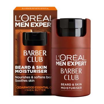 LOreal Men Expert BarberClub Beard & Skin Moisturiser, 50ml LOreal Men Expert BarberClub Beard & Skin Moisturiser, 50ml