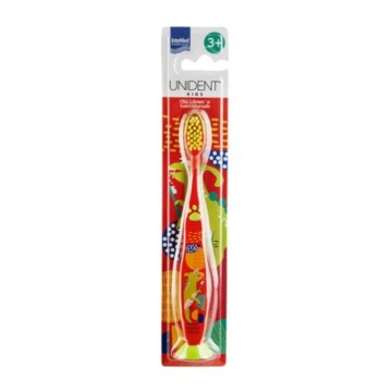 Intermed Unident Kids Toothbrush Red για 3+ ετών, 1 τεμάχιο