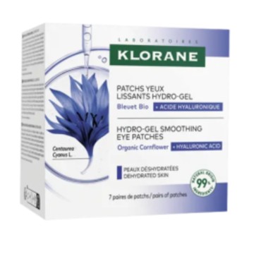 Klorane Smoothing Eye Patches with Organic Cornflower & Hyaluronic ... Klorane Smoothing Eye Patches with Organic Cornflower & Hyaluronic ...