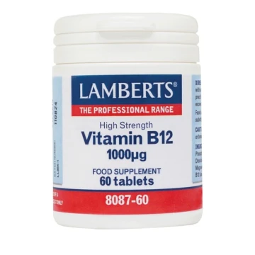 Lamberts Vitamina B12 1000μg 60 comprimidos