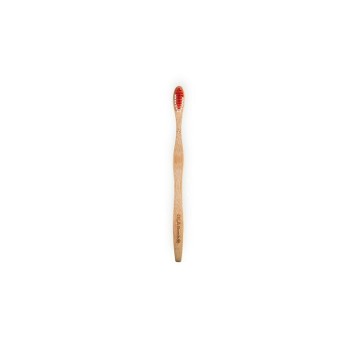 OLA Bamboo Μαλακή Κόκκινη Οδοντόβουρτσα από Μπαμπού OLA Bamboo Μαλακή Κόκκινη Οδοντόβουρτσα από Μπαμπού