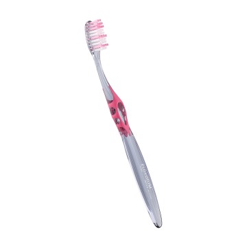 Elgydium Interactive Hard, Hard Toothbrush with 2 bristle lengths 1 pc.