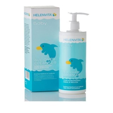 Helenvita Promo Baby All Over Cleanser, очищающее средство для тела и волос для детей, 1л