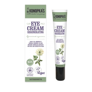 Natura Siberica Dr. Konopkas Eye Cream Регенериращ околоочен крем за суха и чувствителна кожа 20 ml
