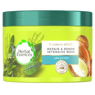 Masque à l'huile d'argan Herbal Essences Repair & Renew 450 ml