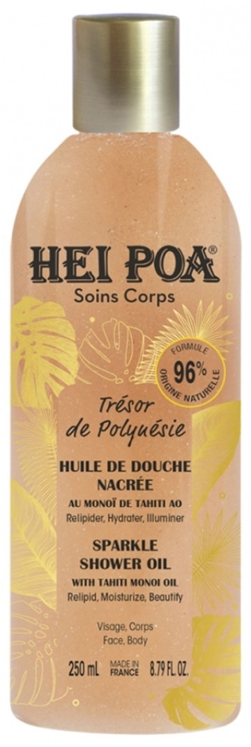 Hei Poa Tresor de Polynesie Sparkle Shower Oil 250ml Hei Poa Tresor de Polynesie Sparkle Shower Oil 250ml