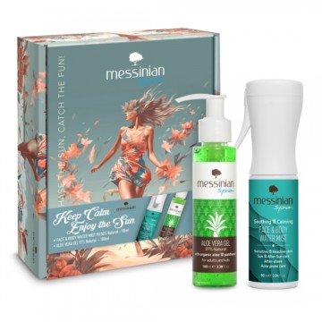 Messinian Spa Promo Face & Body Water Mist, 90ml & Aloe Vera Gel 100ml