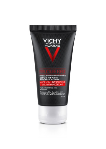 Vichy Homme Structure Force Anti-âge/Fermeté Visage/Yeux 50 ml