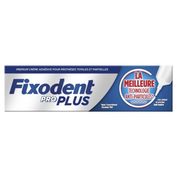 Фиксирующий крем Fixodent Pro Plus Food Seal Premium для искусственных протезов 40г