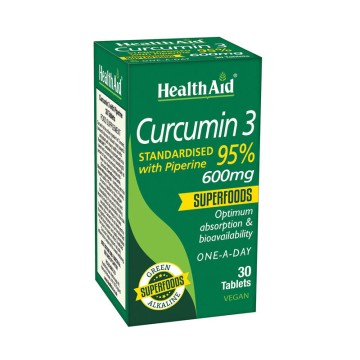 Health Aid Curcumin 3 600mg 30 ταμπλέτες Health Aid Curcumin 3 600mg 30 ταμπλέτες