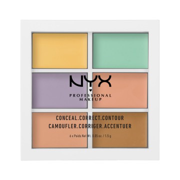 NYX Professional Makeup Palette per la correzione del colore 1,5x6gr
