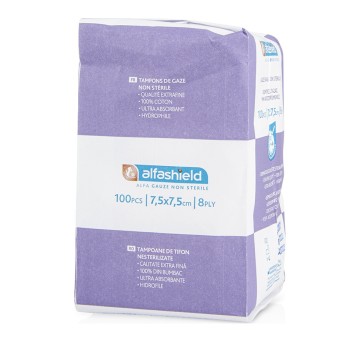 Karabinis Medical Μη Αποστειρωμένες 7.5cm x 7.5cm 8ply 13 κλωστών 1... Karabinis Medical Μη Αποστειρωμένες 7.5cm x 7.5cm 8ply 13 κλωστών 1...
