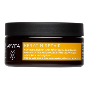 Apivita Keratin Repair Maschera nutriente e riparatrice per capelli 200 ml