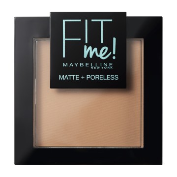 Maybelline Fit Me Matte + Cipria pressata Poreless 250 Sun Beige 8.2 gr
