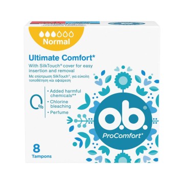 O.B. ProComfort Normal 8τμχ O.B. ProComfort Normal 8τμχ