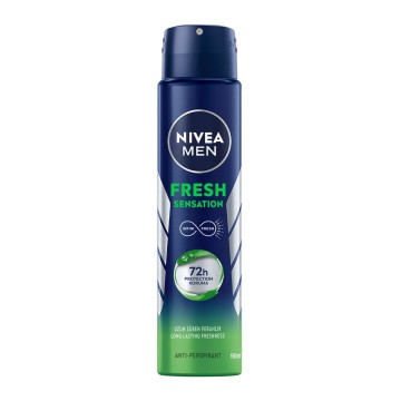 Nivea Men Fresh Sensation Spray 72h, Déodorant Homme 150 ml