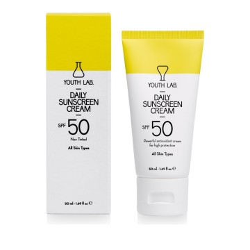 Youth Lab Daily Sunscreen Gel Crema Spf 50 Protezione Solare Viso 50ml