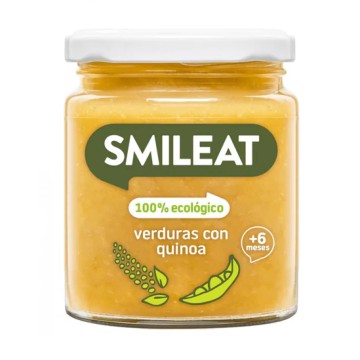 Smileat Βρεφικό Γεύμα Λαχανικά-Κινόα Βιο +6Μ 230gr
