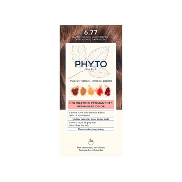 Phyto Phytocolor Μόνιμη Βαφή Μαλλιών 6.77 Μαρόν Ανοιχτό Καπουτσίνο Phyto Phytocolor Μόνιμη Βαφή Μαλλιών 6.77 Μαρόν Ανοιχτό Καπουτσίνο