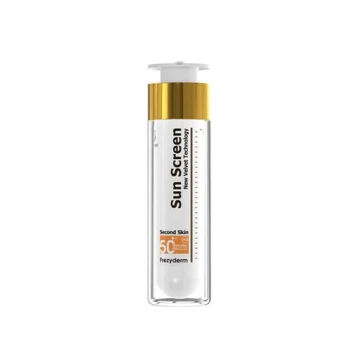 Frezyderm Sun Screen Velvet SPF50 Protector solar transparente para el rostro,...