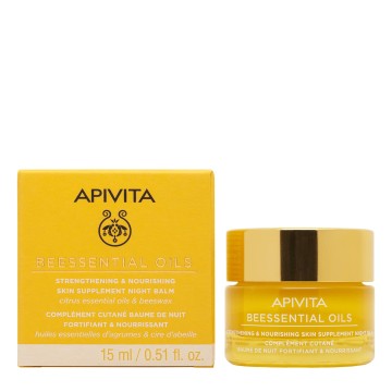 Apivita Beessential Oils Бальзам для лица ночной 15мл