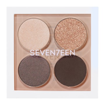 Seventeen Vibrant Eyes Quad Palette 08 Grey Secret 7.3g
