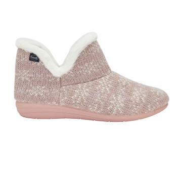 Женские анатомические тапочки Scholl Creamy Bootie Dusty Pink № 39