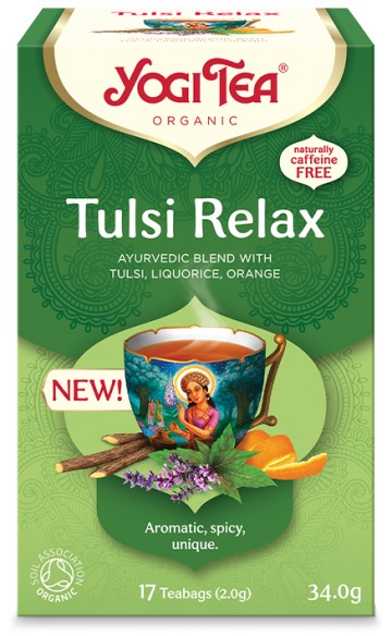 Yogi Tea Bio Tulsi Relax 34gr , 17 Φακελάκια