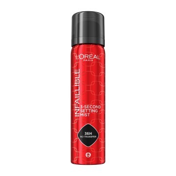 LOreal Paris Nebbia fissante infallibile di 3 secondi, 75 ml