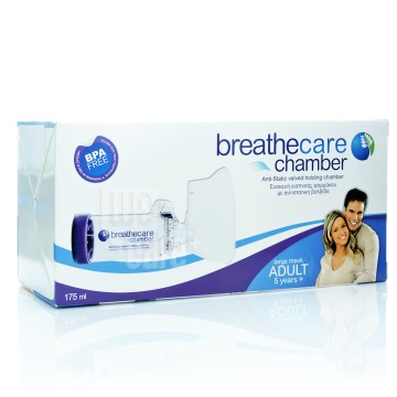 Asepta Breathecare Chamber Medicine Inhaler with Antistatic Valve 5 Years +