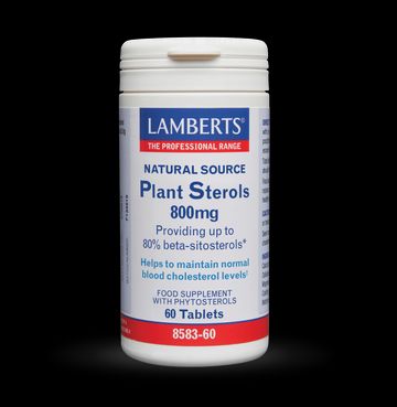 Lamberts Plant Sterols, Φυτικές Στερόλες 800mg 60Tabs Lamberts Plant Sterols, Φυτικές Στερόλες 800mg 60Tabs