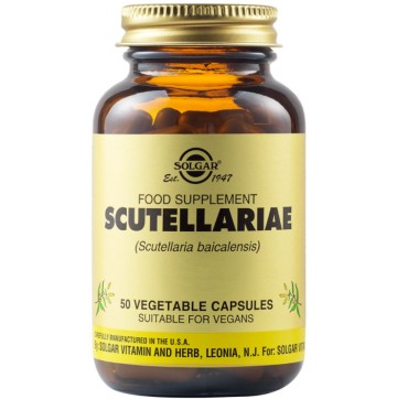 Solgar Scutellariae Противовъзпалително Противоалергично 50 капсули