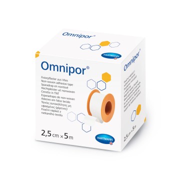 Hartmann Omnipor ταινίες στερέωσης από λευκό μη υφασμένο υλικό 2,5c... Hartmann Omnipor ταινίες στερέωσης από λευκό μη υφασμένο υλικό 2,5c...