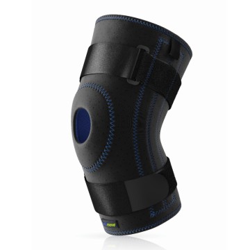 Actimove Sports Edition Knee Stabilizer Adjustable Horseshoe And Stays Medium Black