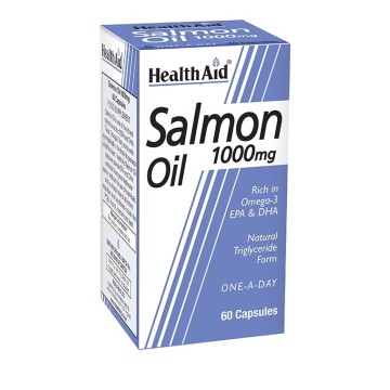 Health Aid Huile de Saumon 1000mg 60caps