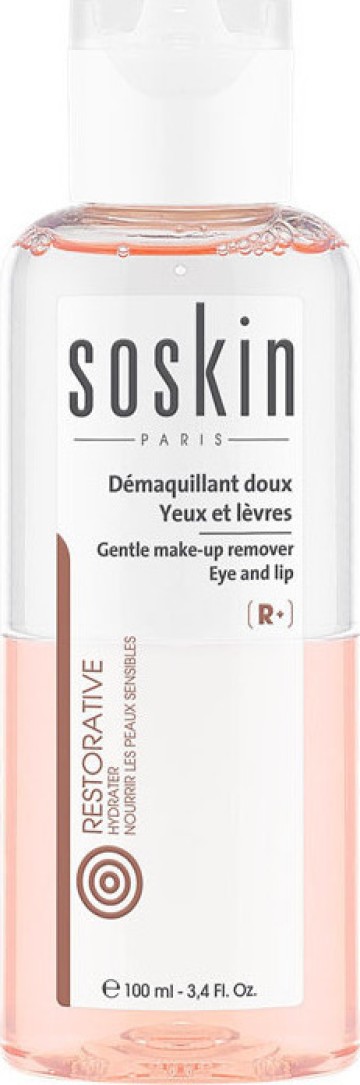 SoSkin R+ Gentle Make-up Remover Eye & Lip Απαλό Ντεμακιγιάζ για Μάτια & Χείλη 100ml