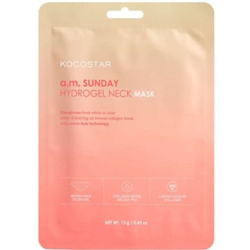 Kocostar a.m. Sunday Hydrogel Neck Mask, 13g Kocostar a.m. Sunday Hydrogel Neck Mask, 13g