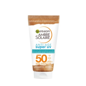 Garnier Ambre Solaire Crème Anti-Âge Super Protection UV SPF50, 50 ml