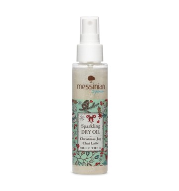 Messinian Spa Christmas Joy Chai Latte Huile Sèche Pétillante 100 ml