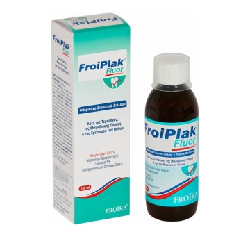 Froika FroiPlak Fluor Φθοριούχο Στοματικό Διάλυμα 250ml