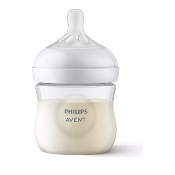 Philips Avent Natural Response Plastic Baby Bottle 0m+ 125ml