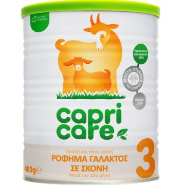 Capricare No3 Κατσικίσιο Γάλα σε Σκόνη για μετά τον 12ο Μήνα 400gr