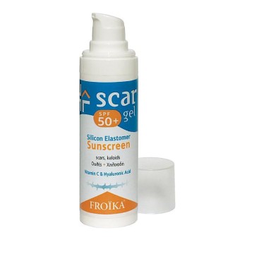 Froika Scar Gel Sunscreen SPF50, Αναπλαστικό Αντηλιακό Τζελ 15ml