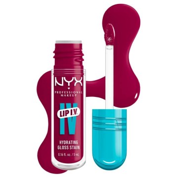 Nyx Lip I.V. Hydrating Gloss Stain 19 Magenta Mist, 5ml
